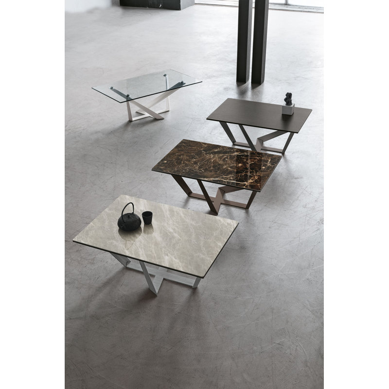 Alicea Cross Legs Coffee Table