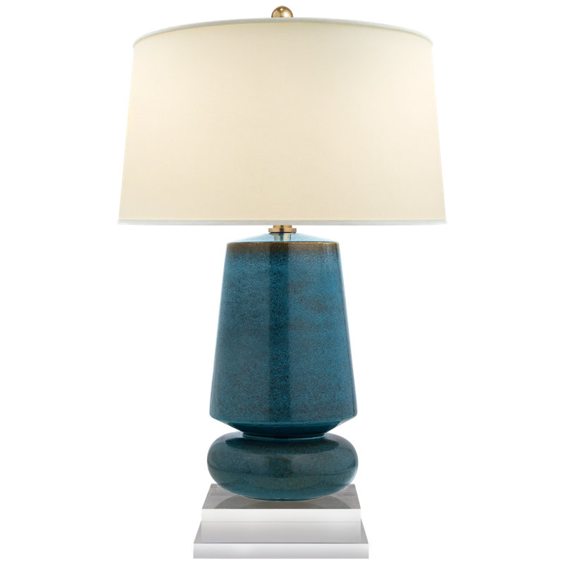 Parisienne Table Lamp, Oslo Blue