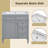 Rhorer 30'' Single Bathroom Vanity with Resin Top-770790995