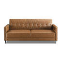 Ebern Designs Hasret Faux Leather 3 Seater Sofa Bed & Reviews | Wayfair ...