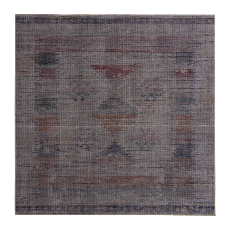 Sisu Striped Indoor Rug, Square 7'3"
