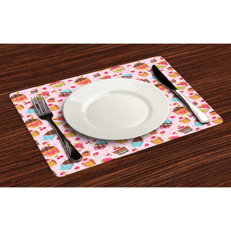 Ashmun Kitchen Cupcakes Muffins Placemat