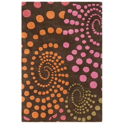 Amier Hand Tufted Wool Abstract Rug