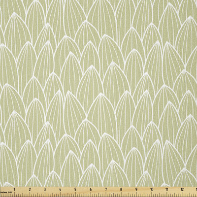 Deelip Cactus Grid Exotic Succulent Multi-Purpose Fabric