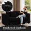 2 Seater Corduroy Sofa-283780757