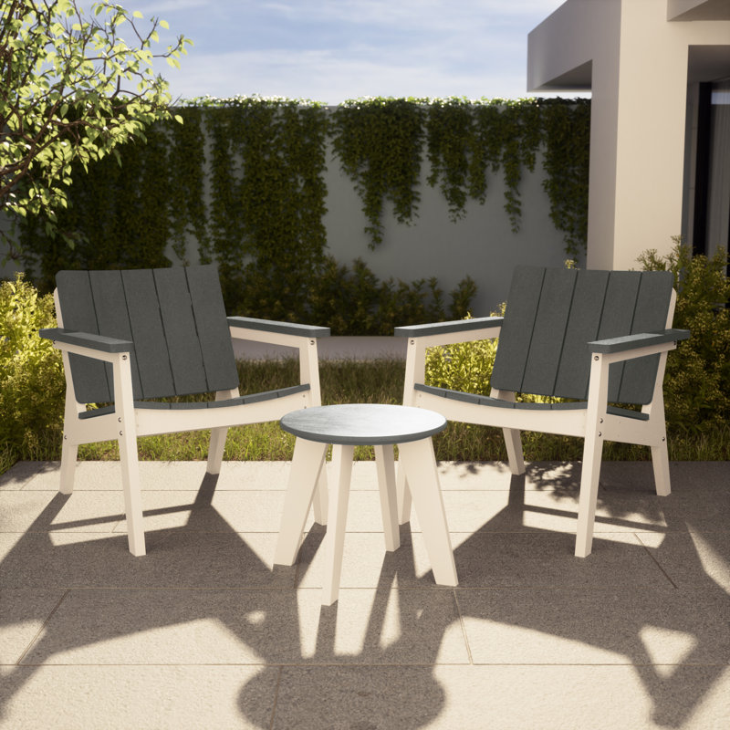 Outdoor Deep Seating Chair, Gray