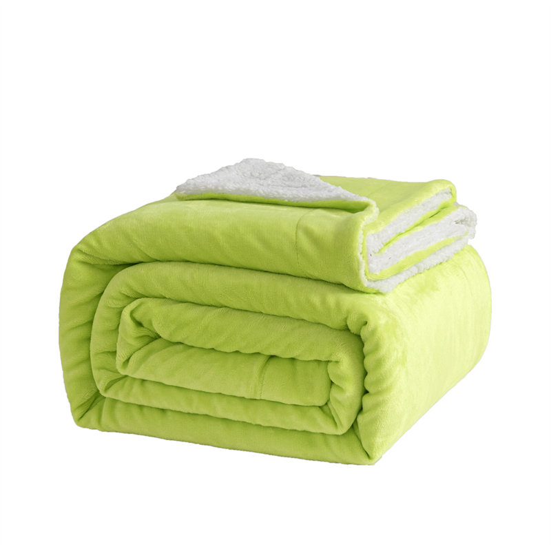 Blankets And Throws Throw Blanket, 150cm x 130cm, Green
