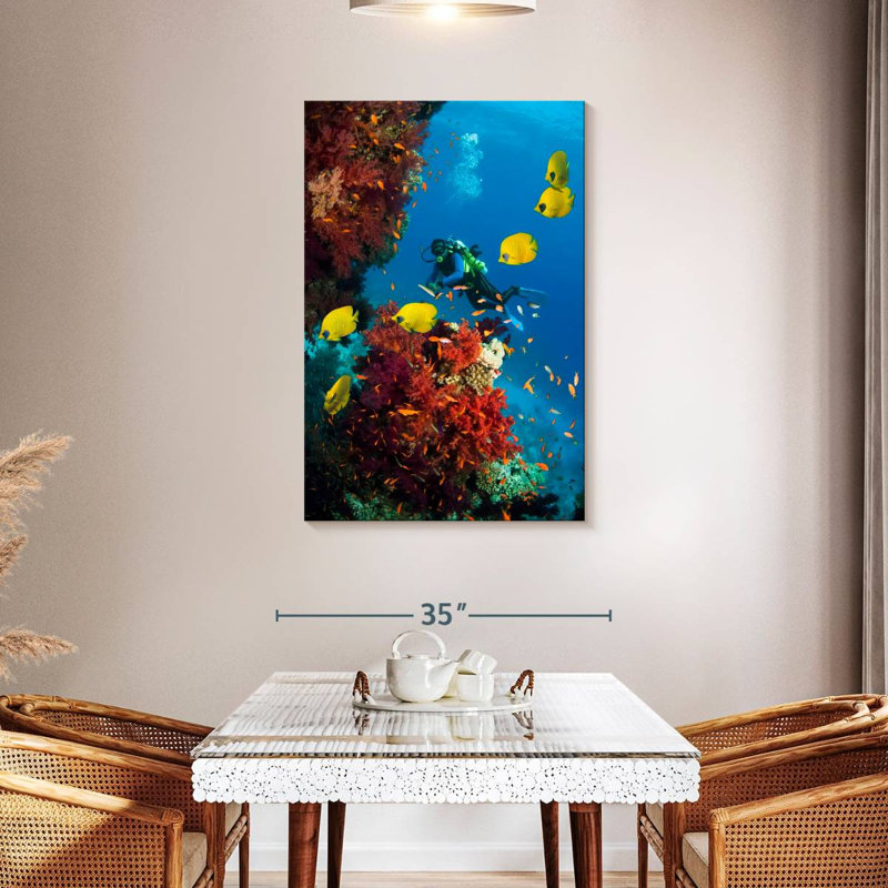 Senne Deep Sea Scuba Diving, 45" H x 30" W