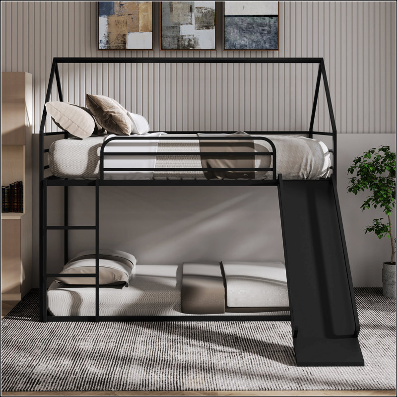 Twin Over Twin House Bed
