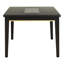 Table de cuisine rectangulaire Contemporary