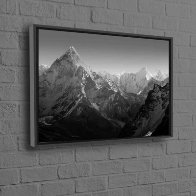 Stunning Everest Base Camp Mountain Landscape Art on High-Quality Canvas Print for Perfect Wall Decor