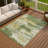 Machine Washable Indoor/Outdoor Kerwin ACN2372 Abstract Rug-1277564034