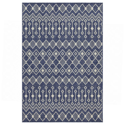 Blue Indoor/Outdoor Area Rug