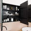 Three Door Steel Frame Square Shape Medicine Cabinet-90628779