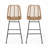 Outdoor Wicker Barstools (Set Of 2)-1485757585