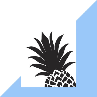 Black Pineapple 1 - Print