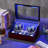 Laydon 13.4" Watch Display Box Automatic Rotation 4+6 Watch Winder Box