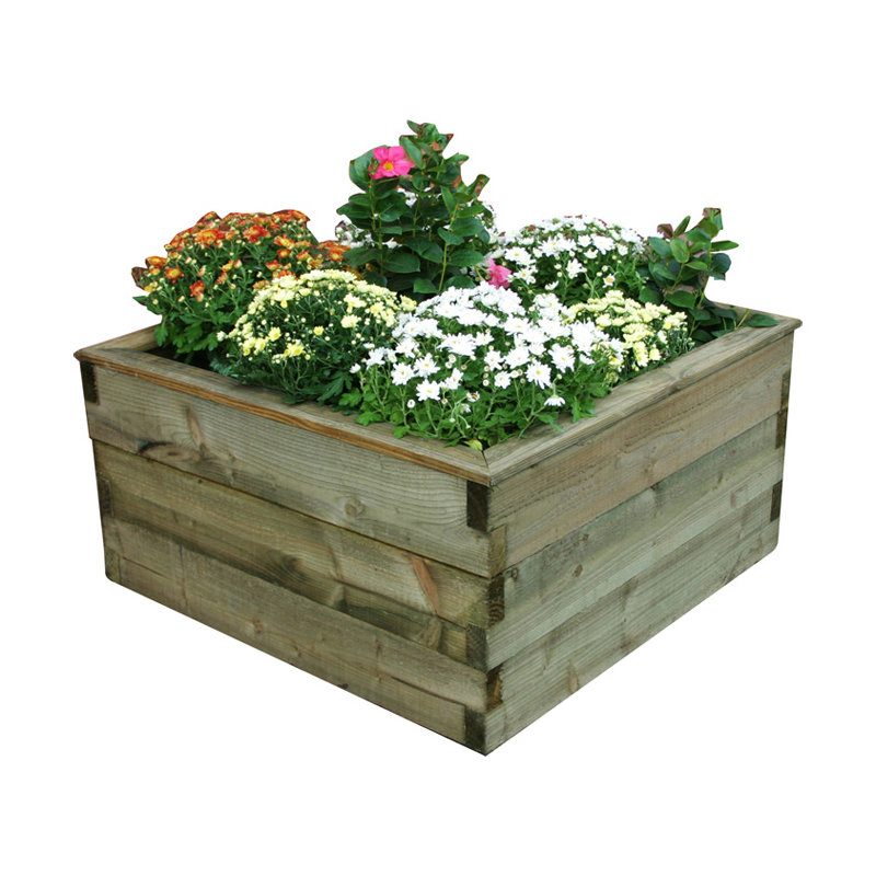 Fabian Wood Planter Box