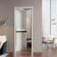 Ensemble de porte coulissante en mélamine compacte-113952067