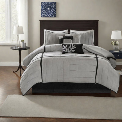 Luxurious Faux Suede Bedding Sets, Polyester, Casual Modern Style