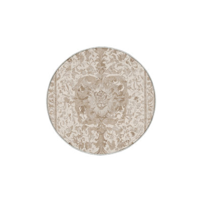 Machine Washable Beige Area Rug