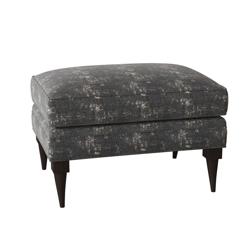 Perry Ottoman, Margaret Uniform, American Walnut