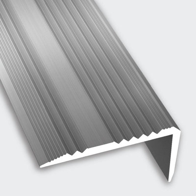 ASN-K-230-Al-U, nez de marche en aluminium strié robuste