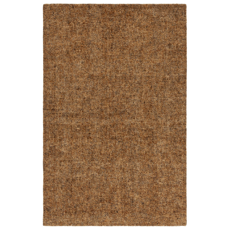 Tapis en laine / coton touffeté à la main importé Clairann 101, Rectangle 4 pi x 6 pi