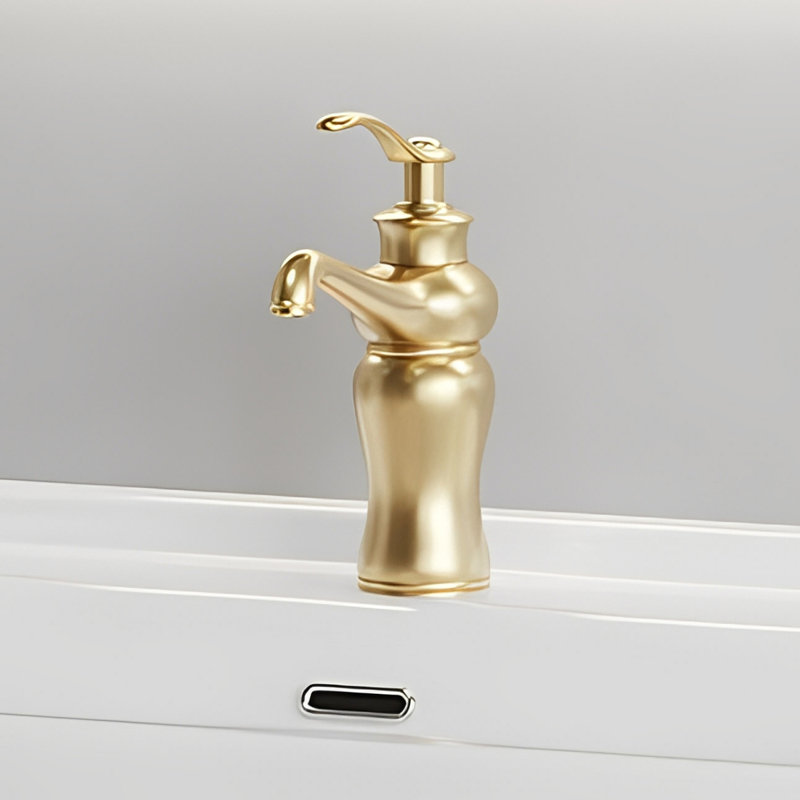 Armoire de salle de bain de style rétro français