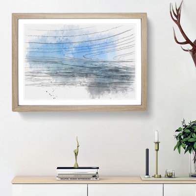 Across the Sea to Bournemouth - Picture Frame Painting Print