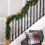Real Touch Wind River Fir With Glittered Pinecones Artificial Christmas Garland - 7' X 12" - Unlit