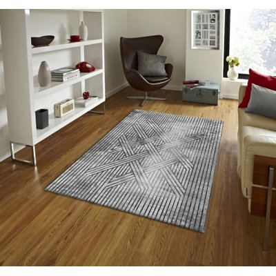 Abdulaye Geometric Area Rug