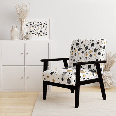 Modern Upholstered Chair - bubble Arm Chair