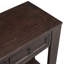 Console, canapé avec tiroirs de rangement et tablette inférieure, table de couloir-1366252533