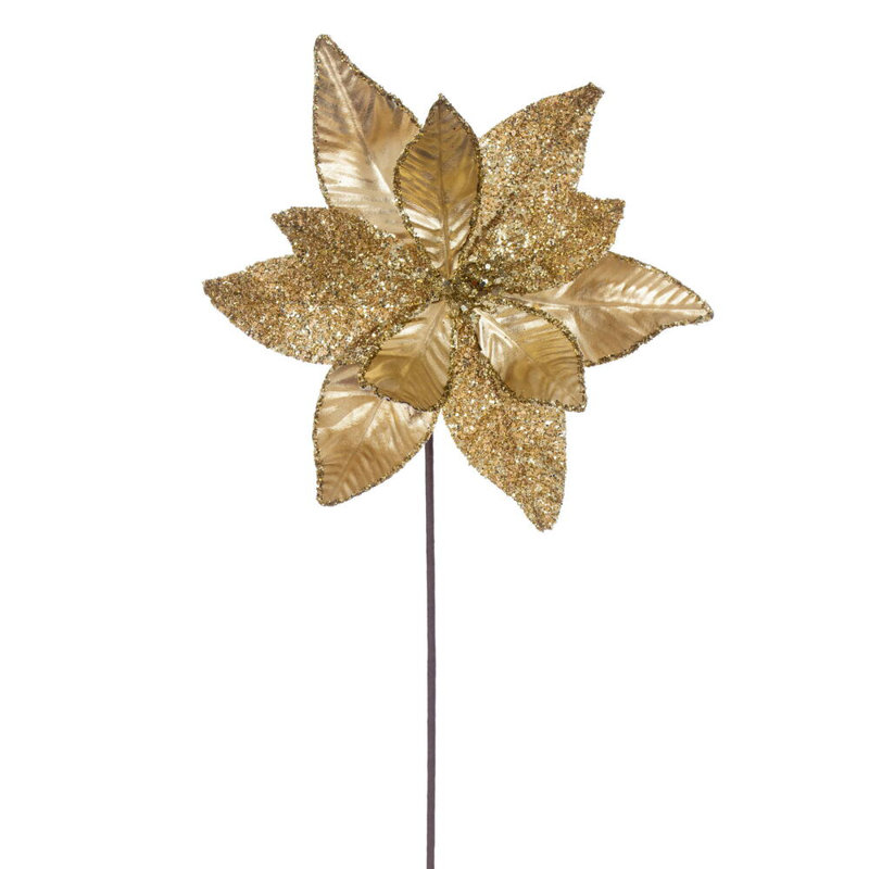 Tiges de poinsettia, Or