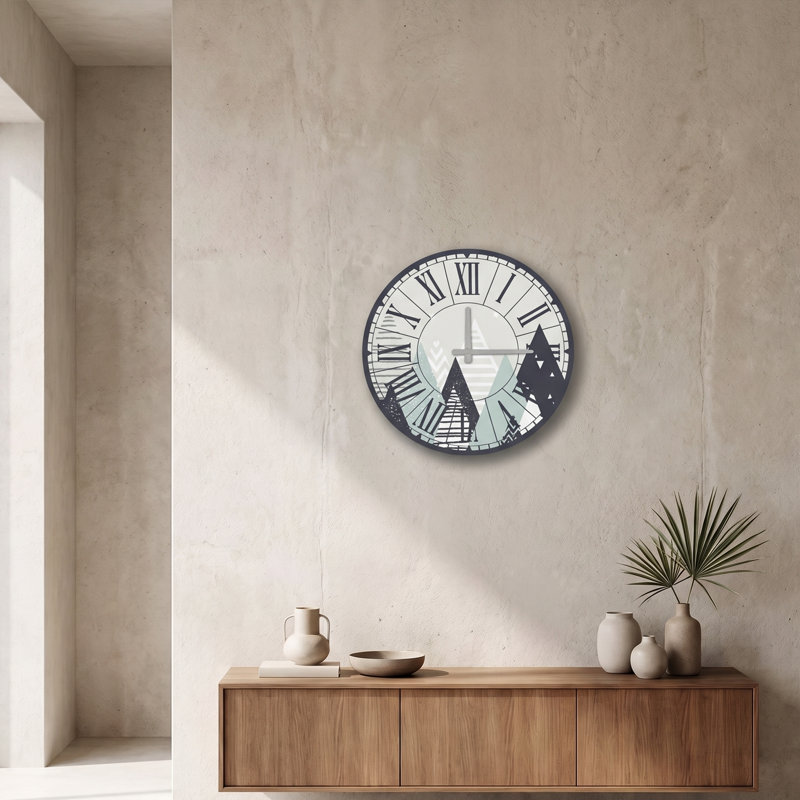 Horloge murale Alpine Modernist