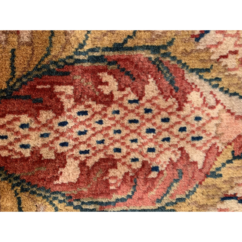 Agra One-of-a-Kind 12' x 18' Hand Knotted Area Rug