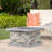 28" Square Mgo Fire Pit