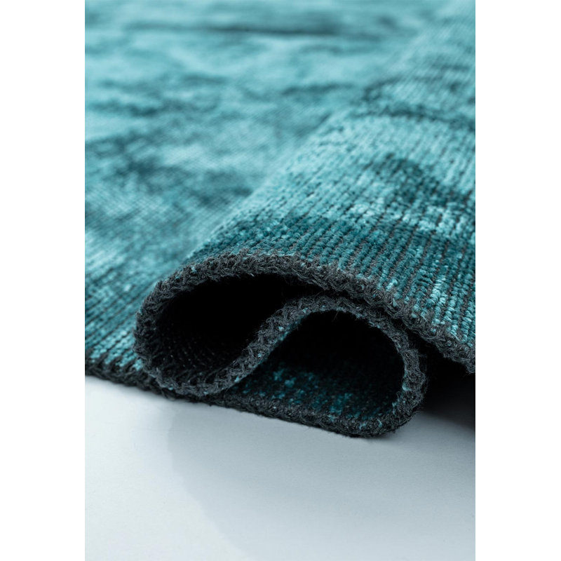 Rapture Area Rug in Blue, Rectangle 9'10" x 14'