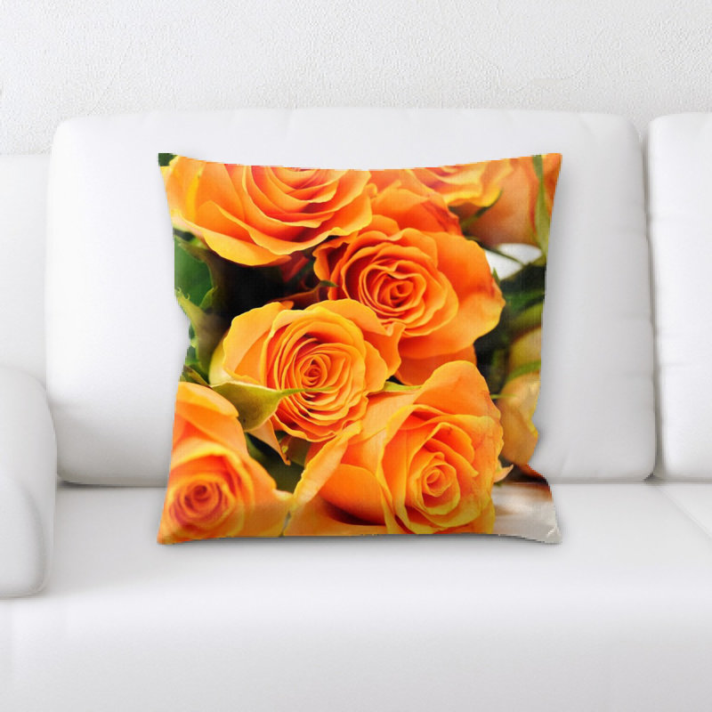Coussin roses