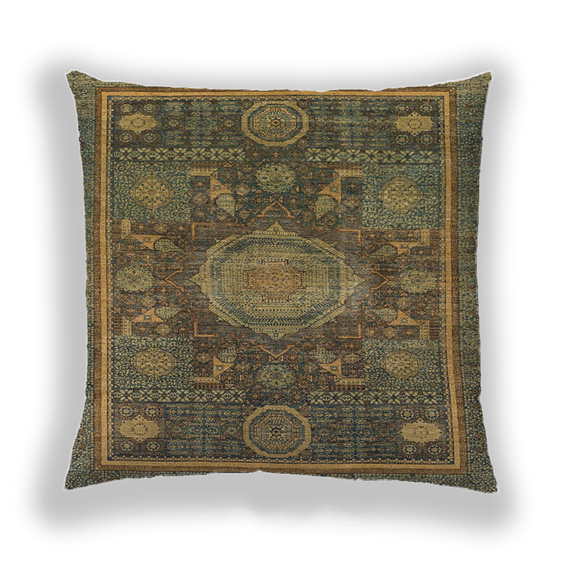 Coussin Abstract 1638, Microsuède