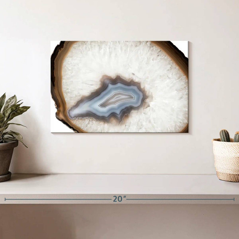 Alvord goutte d'agate I, H 8 po x l 12 po