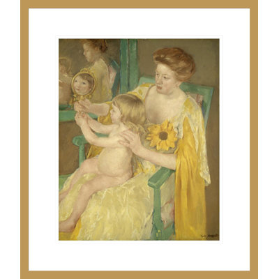 «Mother and Child» par Mary Cassatt - impression numérique sur toile