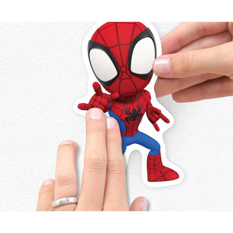 Marvel Spiderman And Friends Self-adhesive Vinyl Foil Wall Stickers Pack Of 13