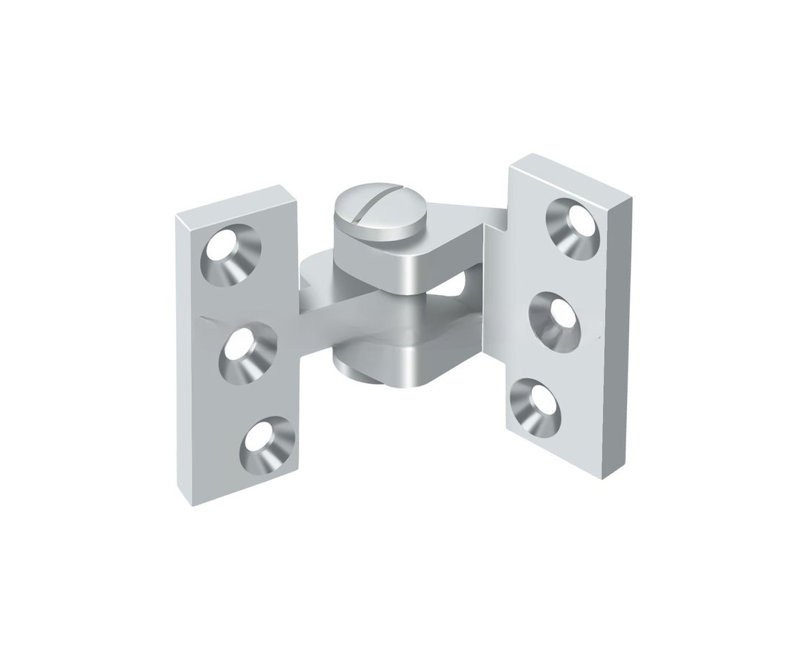 Hinge, Polished Chrome