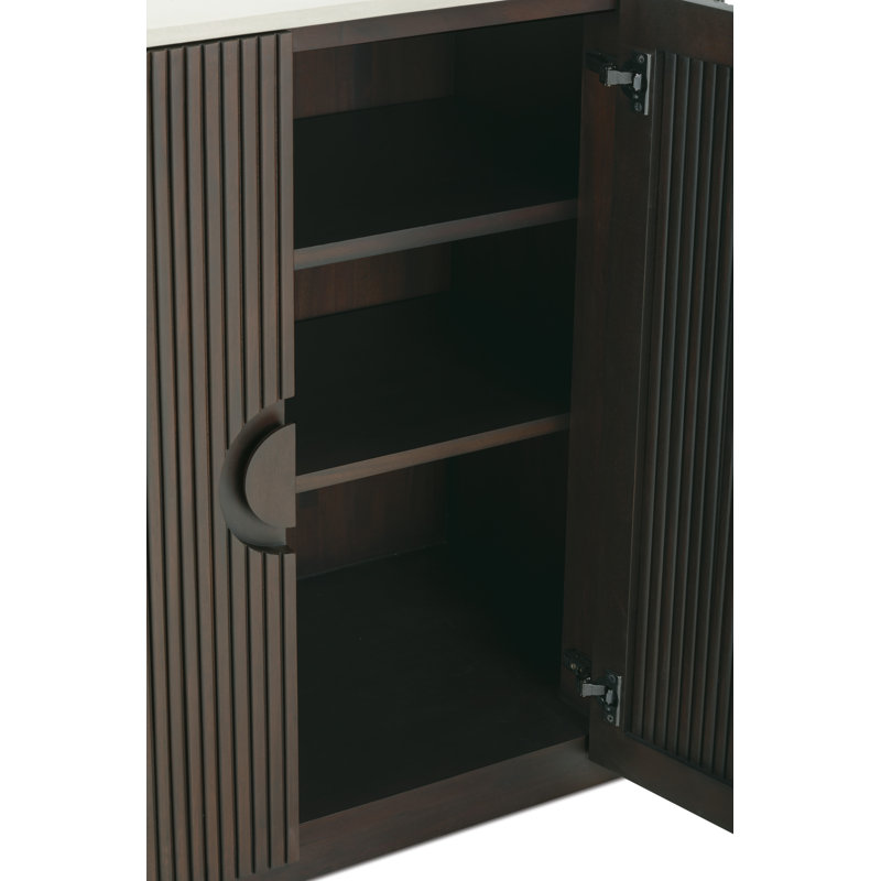 Cabinet Kindred, Marron foncé