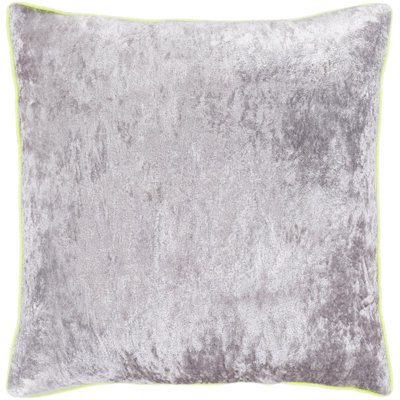 Pixel Solid and Border Throw Pillow