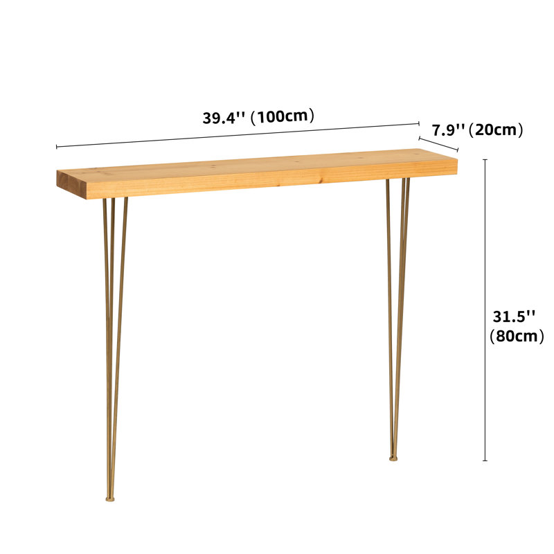 Arlen Rectangular Console Table