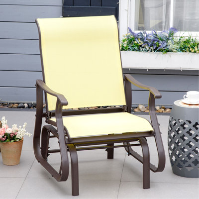 Balancelle de patio arrière - filet beige pour le jardin, chaise d'extérieur, balançoire