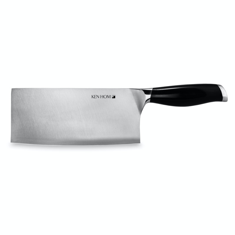 Couteau couperet Ken Hom, acier inoxydable de 7 po - Hacher et couper la viande, la volaille et les légumes, argent